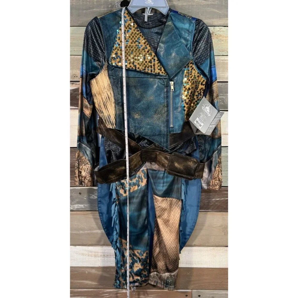 Disney Store DESCENDANTS 3 UMA Costume Kids Girls Dress Up Size 9/10  NEW